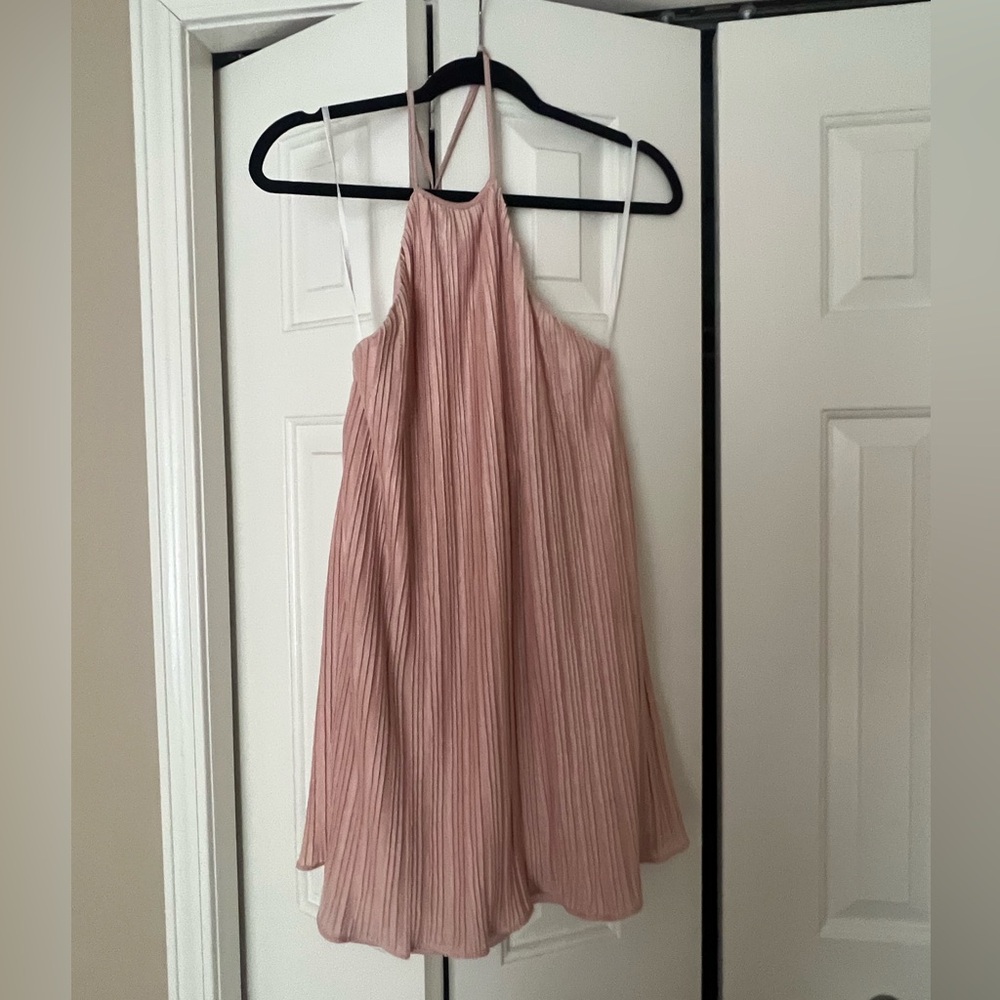 NBD blush dress